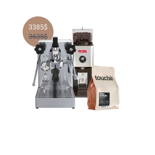 Promotion LELIT MaraX PL62X et moulin William PL72