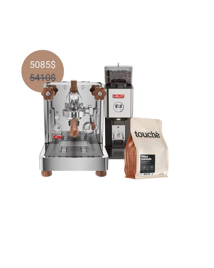 Promotion LELIT Bianca PL162T et moulin William Poli PL72-P