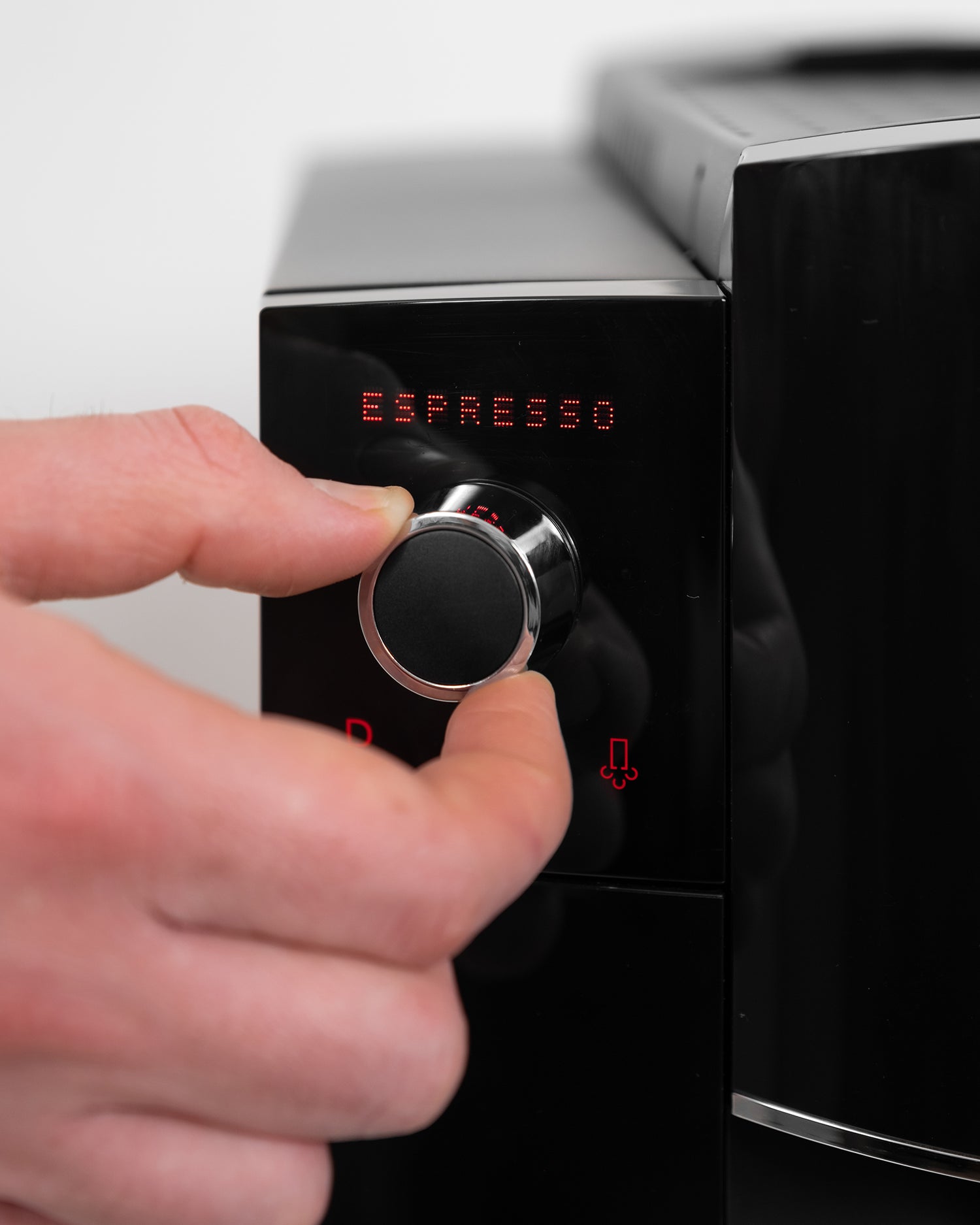 JURA D6 visuel texte et sélecteur