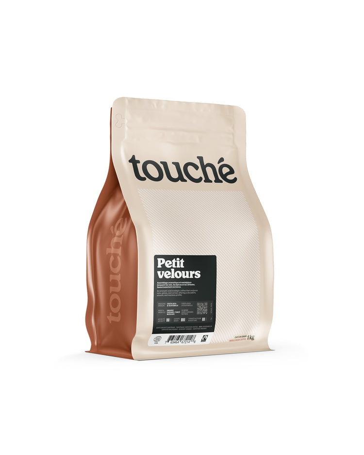 Sac de café Petit velours 1kg Bio-Équitable