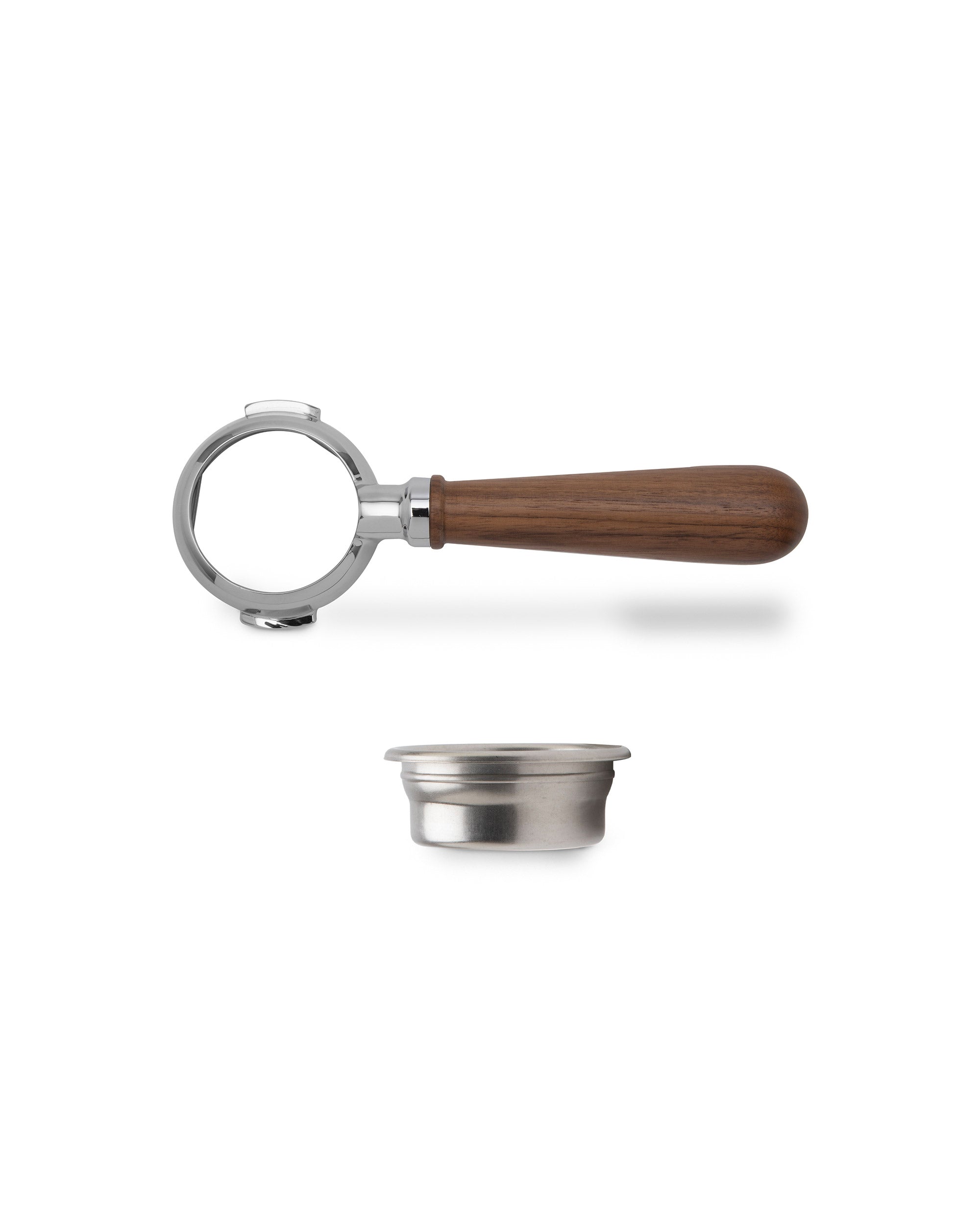 58mm bottomless portafilter with wooden handle LELIT – Édika