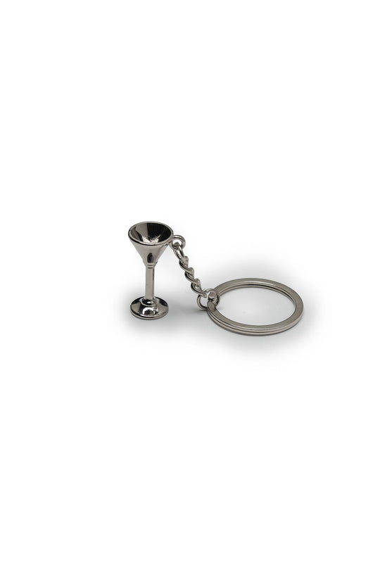 Porte-clés verre à cocktail Padolli