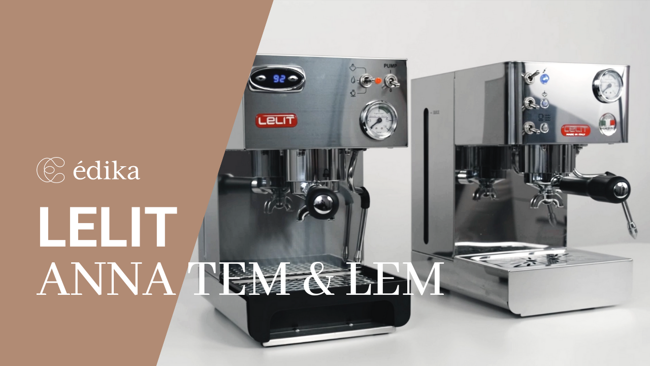 Machine Espresso manuelle résidentielle Lelit Anna PL41LEM – Les  Importations Édika Inc.