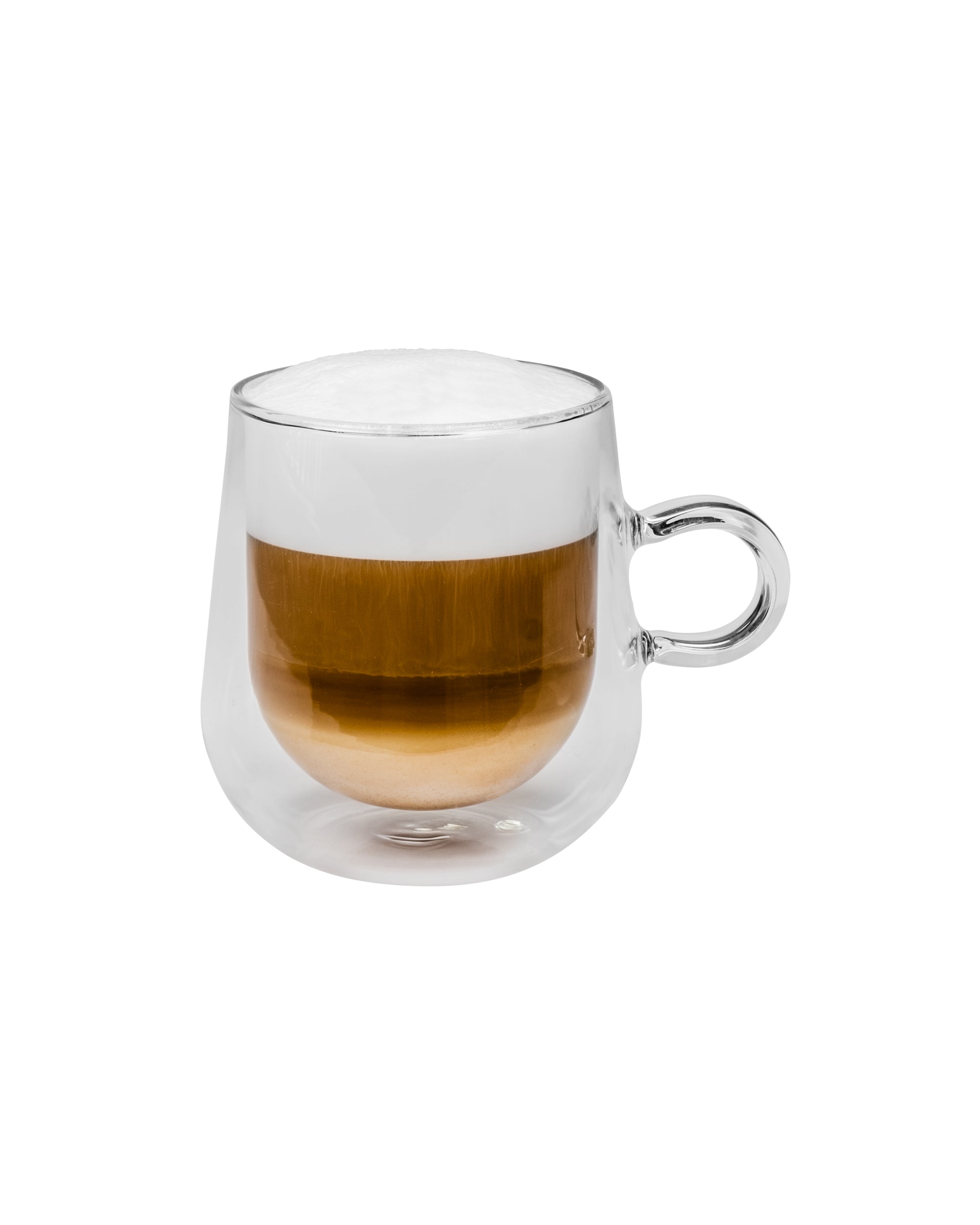 Set de 2 tasses loop en verre 275ml