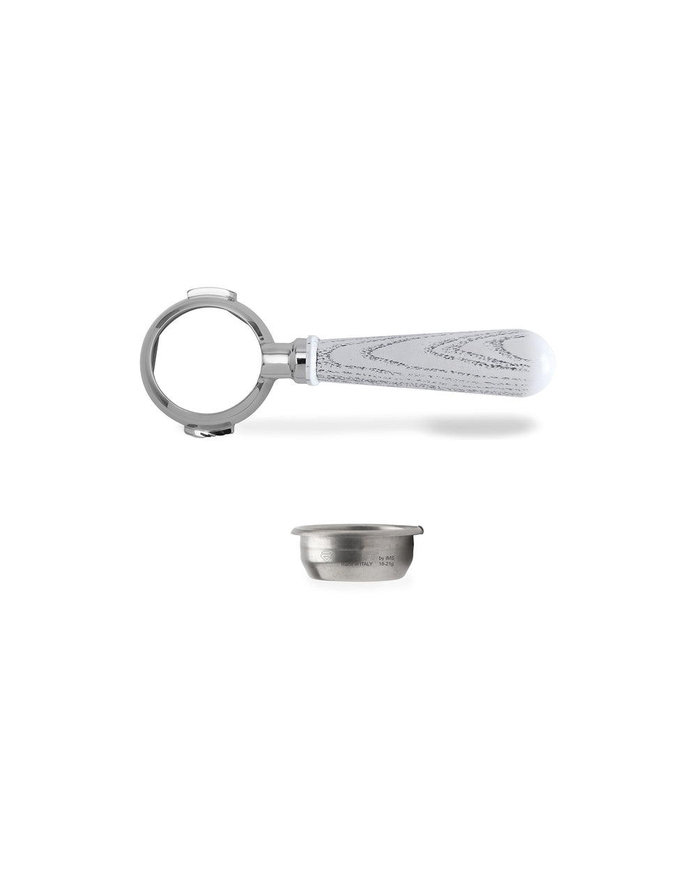 58mm bottomless portafilter with wooden handle LELIT - 14