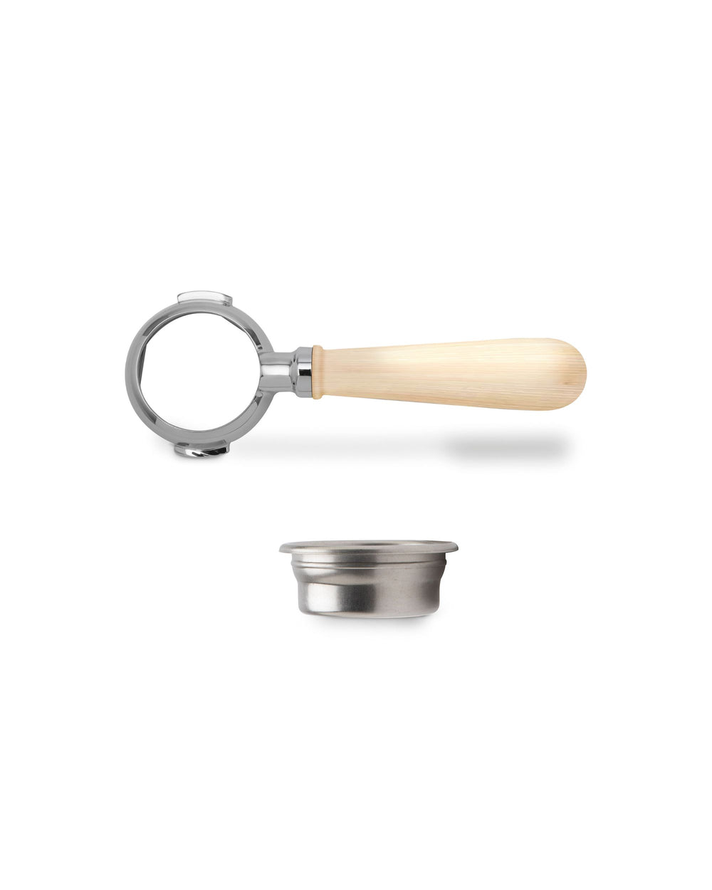 58mm bottomless portafilter with wooden handle LELIT - 8