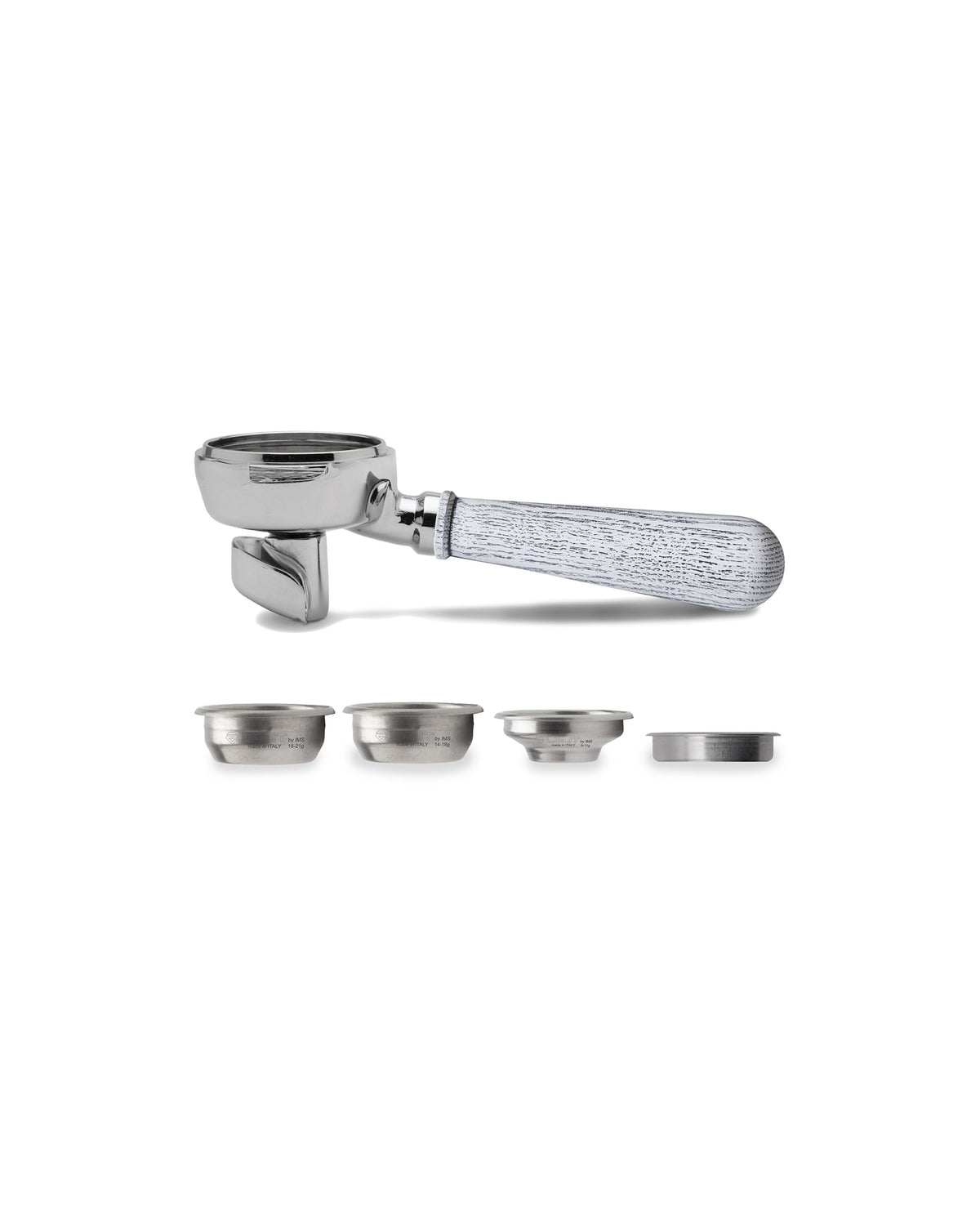 Ensemble porte-filtre 58mm à 2 sorties Ligne Wood LELIT - 13