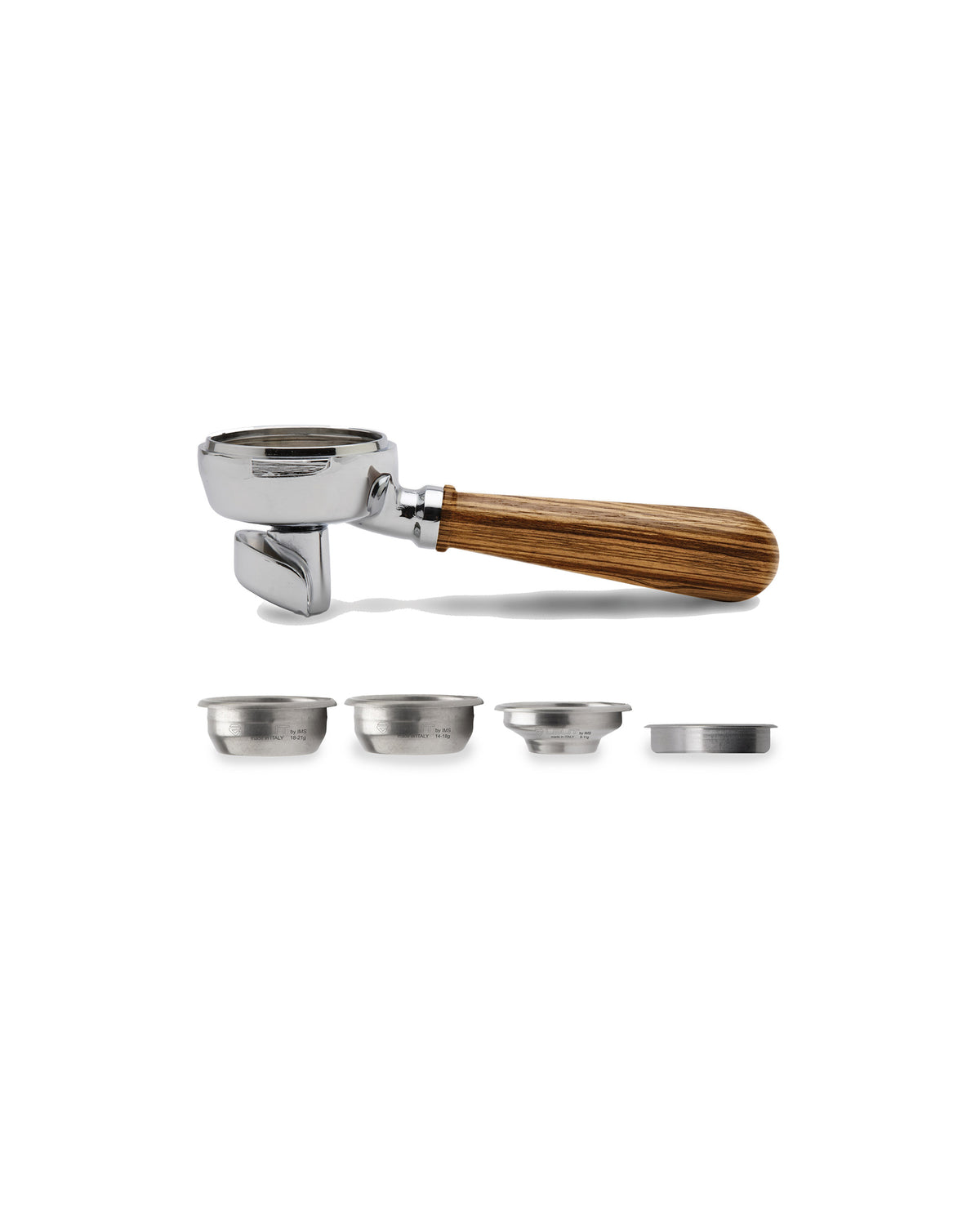 Ensemble porte-filtre 58mm à 2 sorties Ligne Wood LELIT - 9