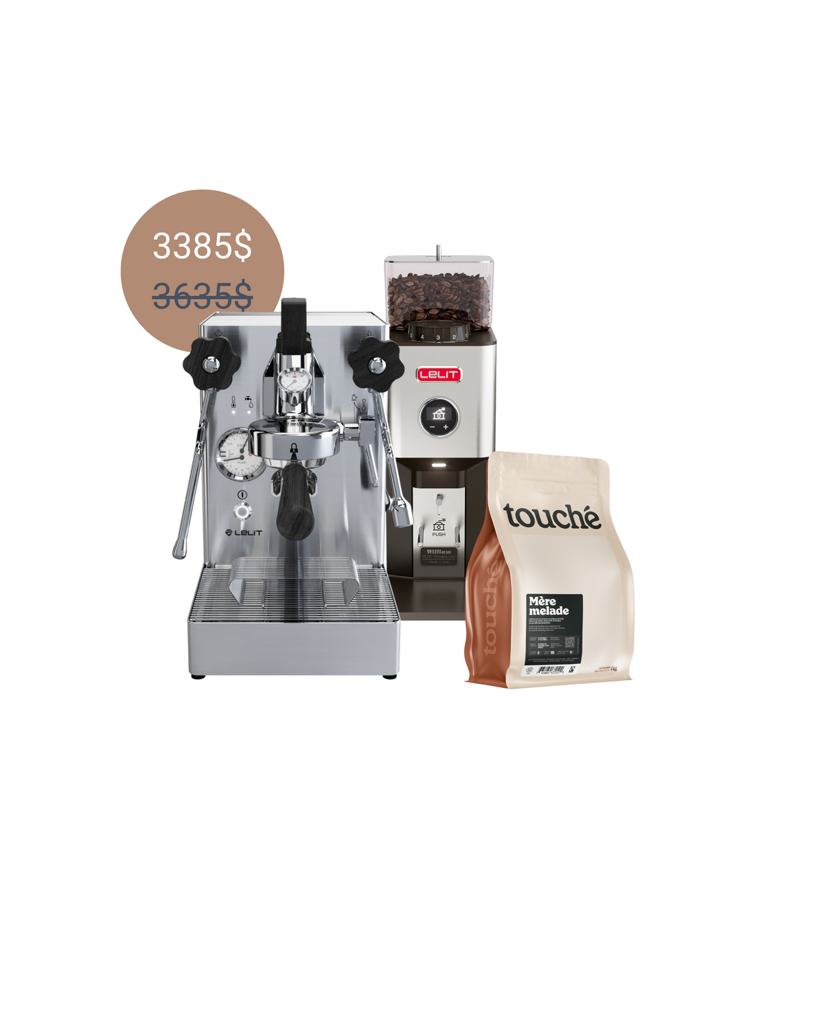 Promotion LELIT MaraX PL62X et moulin William PL72 - 1