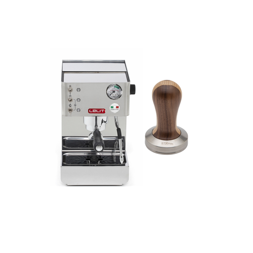 Ensemble machine espresso LELIT Anna PL41LEM et tasseur