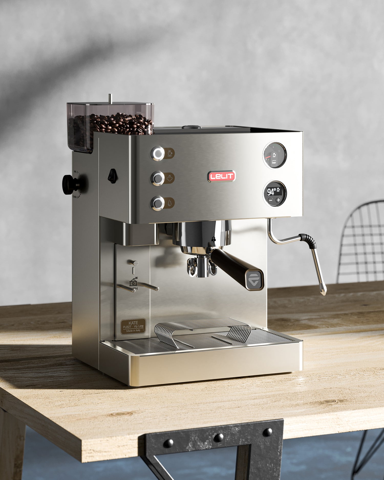 LELIT Kate machine espresso manuelle comptoir