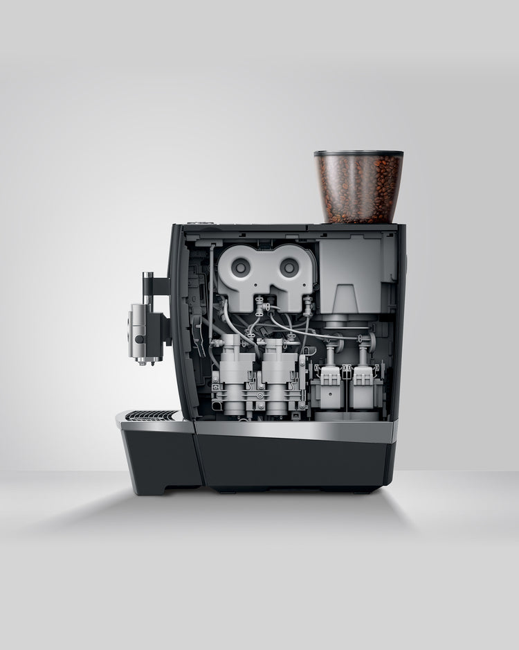JURA GIGA X8c aluminium black espresso machine