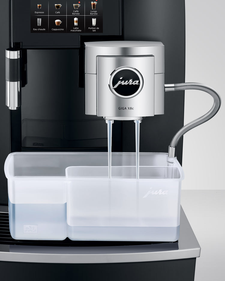 JURA GIGA X8c aluminium black espresso machine