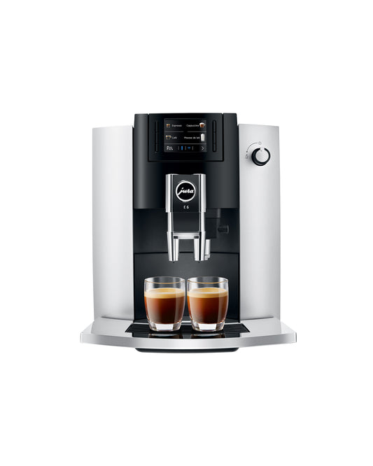 JURA E6 Platinum espresso machine refurbished previous version