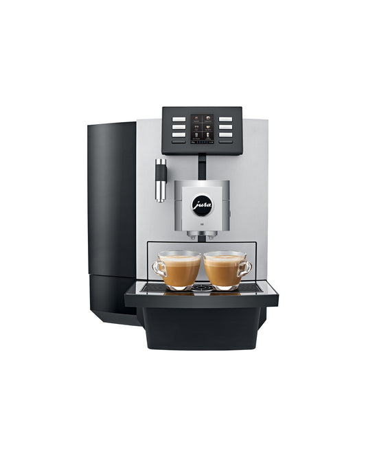 JURA X8 platinum espresso machine