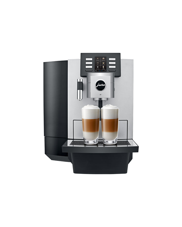 JURA X8 platinum espresso machine