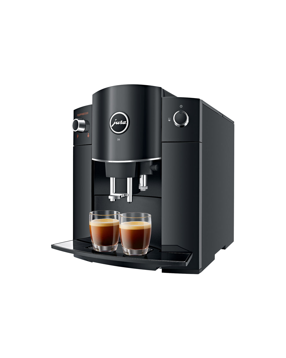 JURA D6 piano black espresso machine refurbished - 3