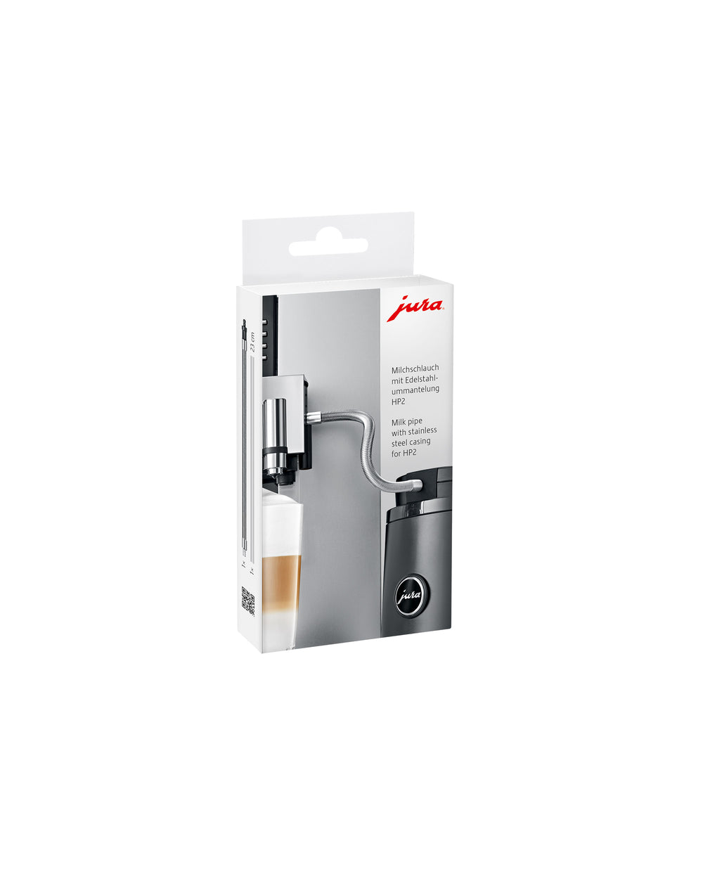Milk pipe with stainless steel casing JURA - 2