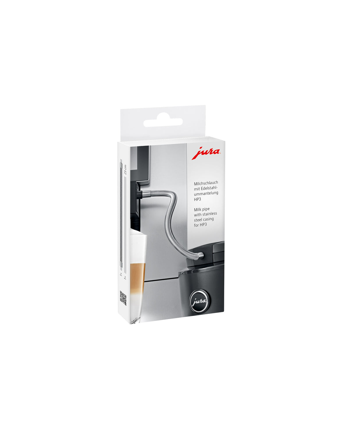 Milk pipe with stainless steel casing JURA - 3