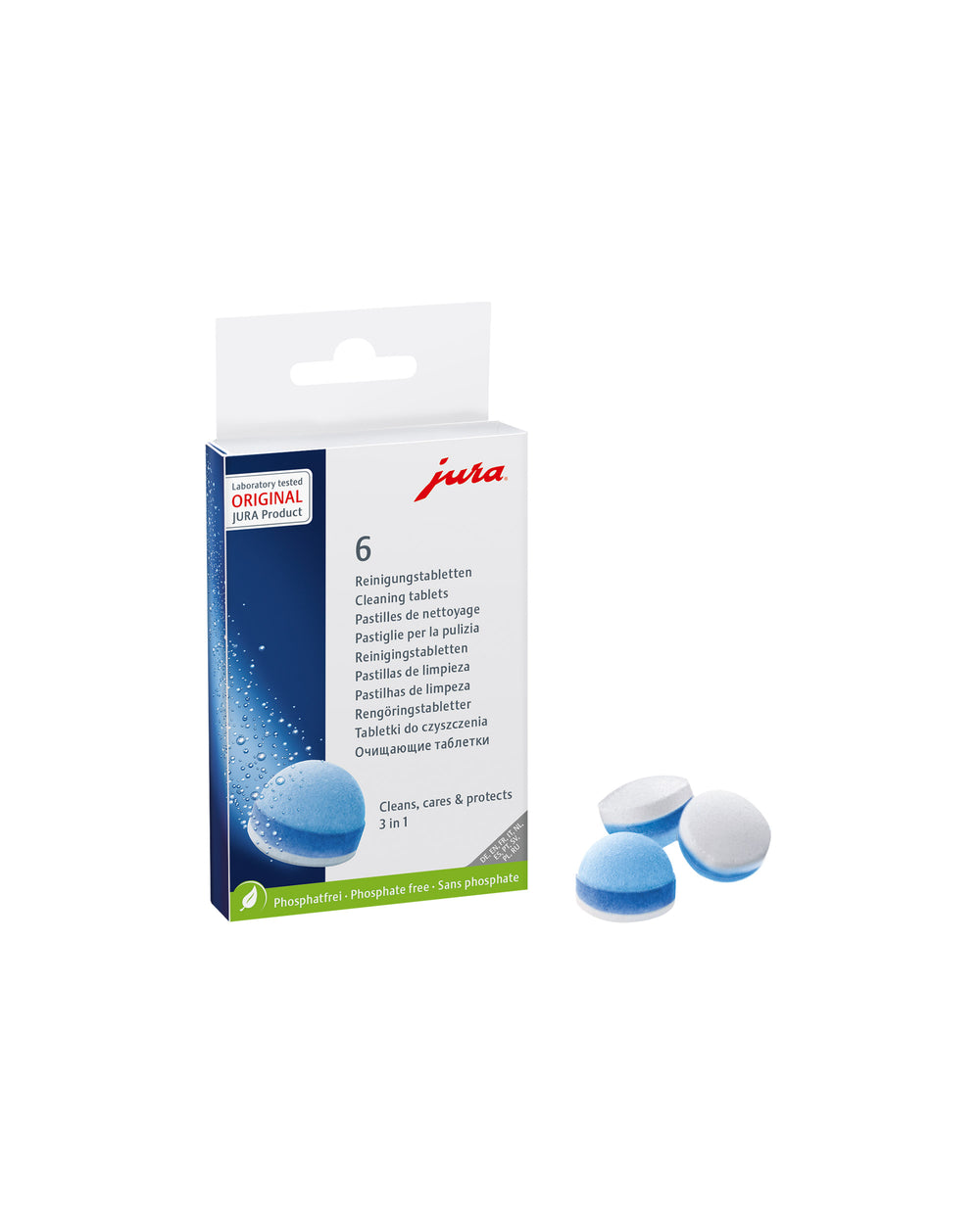 Pastilles de nettoyage 3 phases JURA - 2
