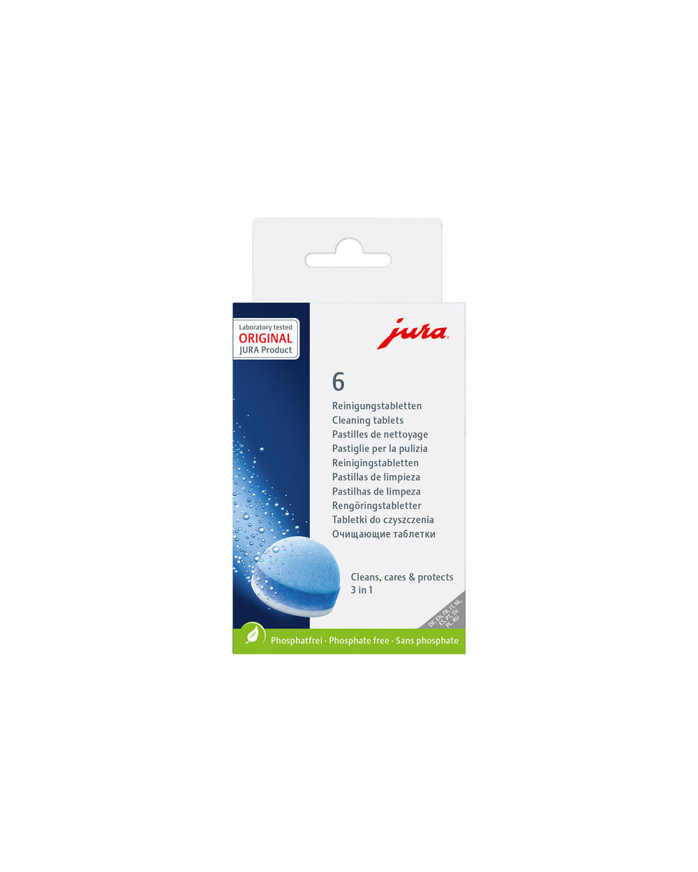 Pastilles de nettoyage 3 phases JURA - 1