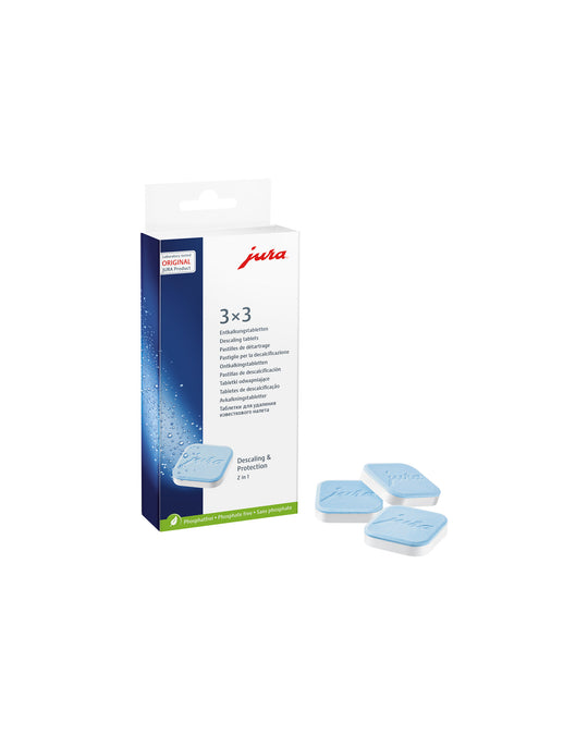 Tablettes de détartrage 2 phases JURA