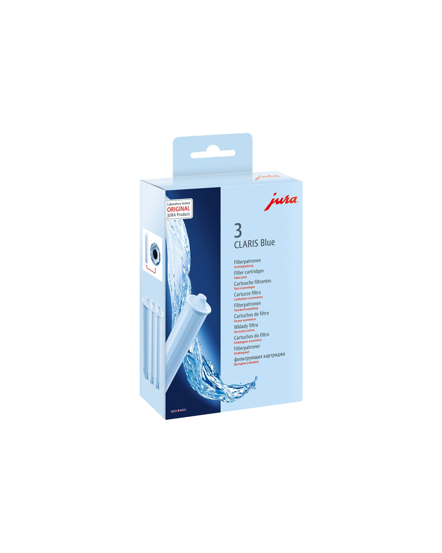 Jura Ensemble de 3 cartouches filtrantes JU24233OS Gris - Mes electros