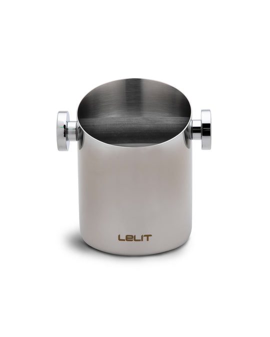 LELIT knock box with microfiber cloth and brush