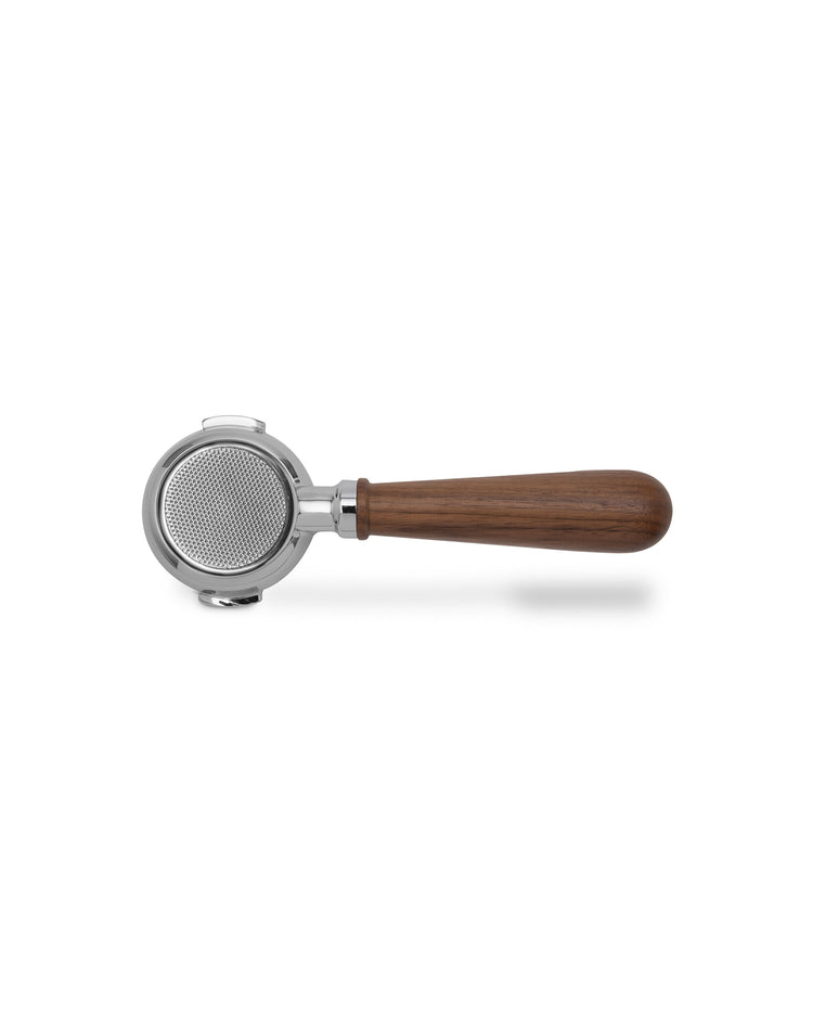 58mm bottomless portafilter with wooden handle LELIT