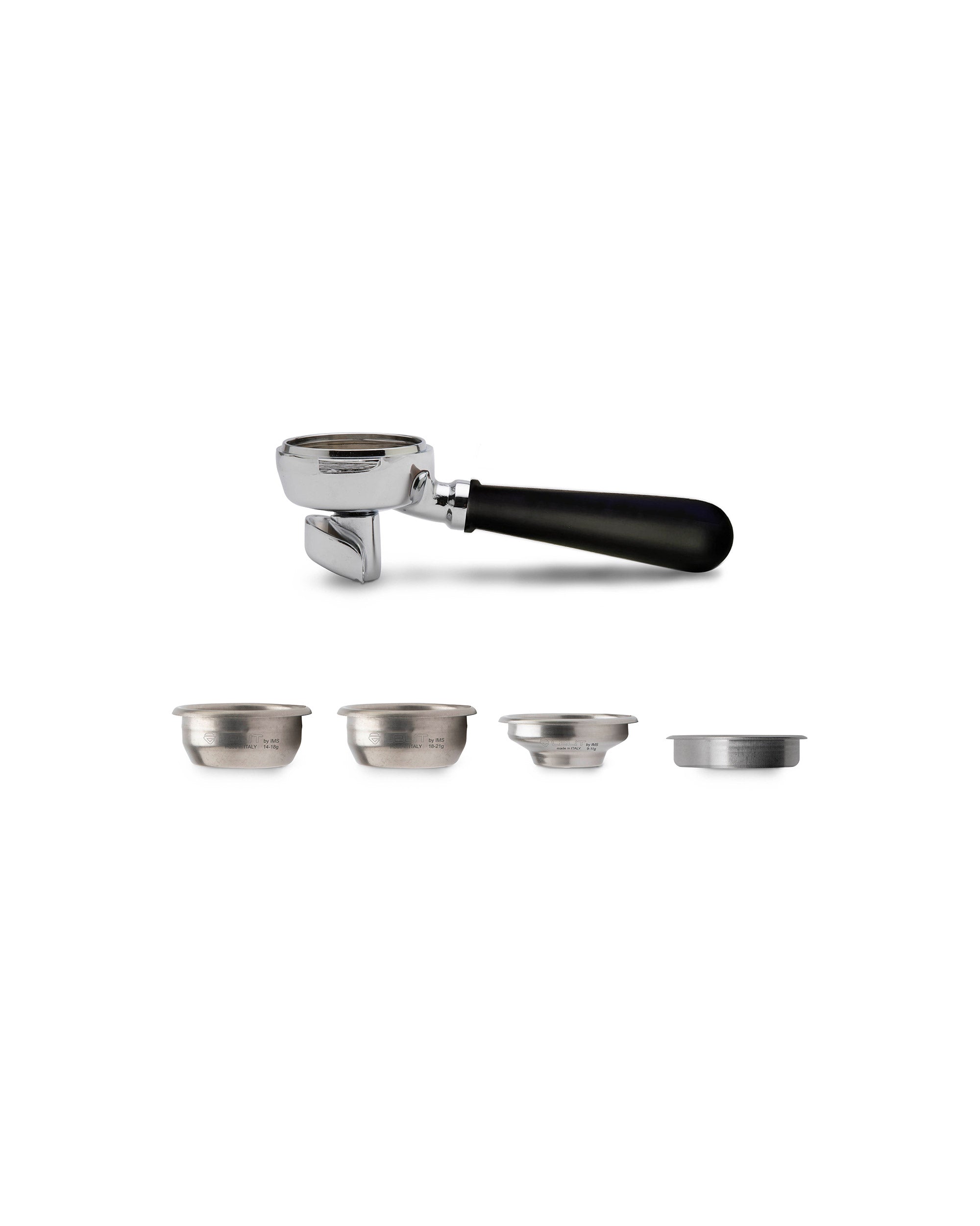 58mm portafilter set with 2 outlets WOOD line LELIT – Édika